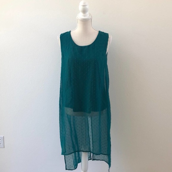 Jennie & Marlis Tops - Jennie & Marlis Forest Green Top Medium